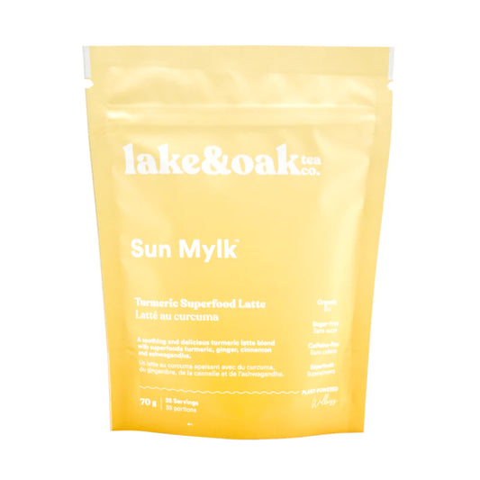 Lake & Oak Sun Mylk Adaptogenic Tumeric Latte Blend 30% off in cart