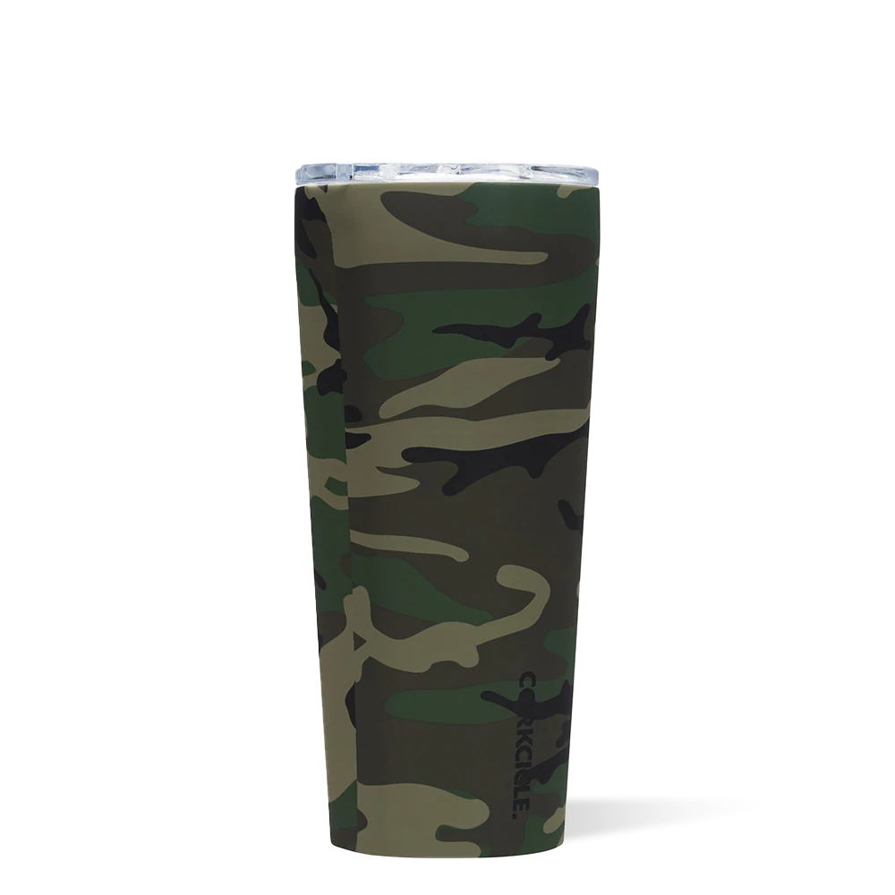 Corkcicle Woodland Camo Tumbler 24 oz