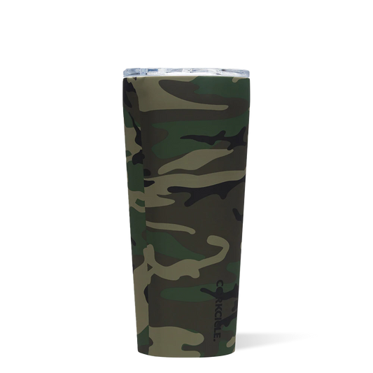 Corkcicle Woodland Camo Tumbler 24 oz