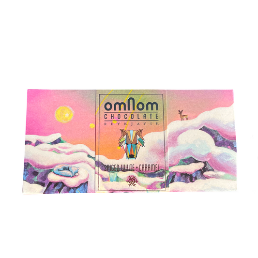 OmNom 'Spiced White Caramel'  Icelandic Bean to Bar Chocolate