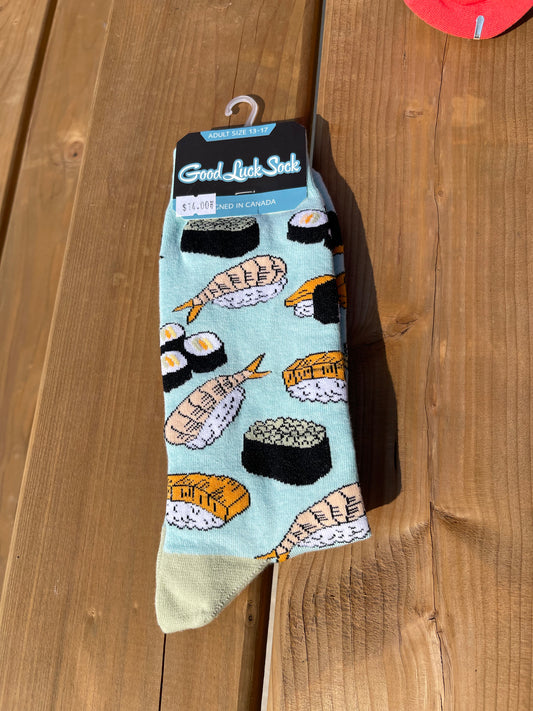 Good Luck Socks Mens Sushi