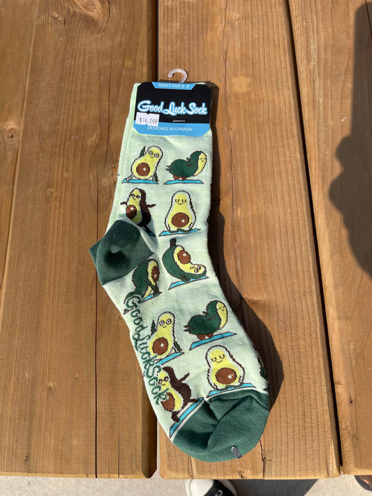 Good Luck Socks Women's Avocado